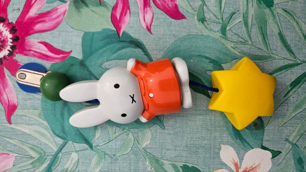 Nijntje wagenspanner met ster, Kinderen en Baby's, Speelgoed | Babyspeelgoed, Ophalen of Verzenden, Zo goed als nieuw, Overige typen