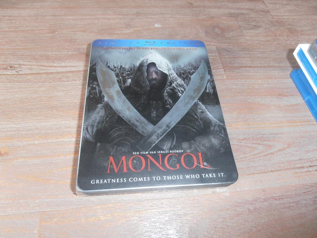 Mongol Blu-ray Limited Edition Steelbook, Cd's en Dvd's, Blu-ray, Ophalen of Verzenden, Zo goed als nieuw, Drama
