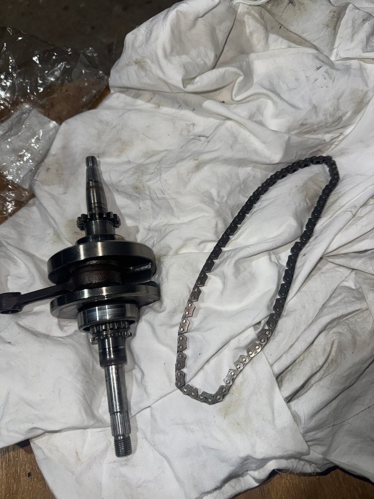 Krukas timingchain gy6 139qmb-a, Fietsen en Brommers, Ophalen, Zo goed als nieuw, Blok, Overige merken