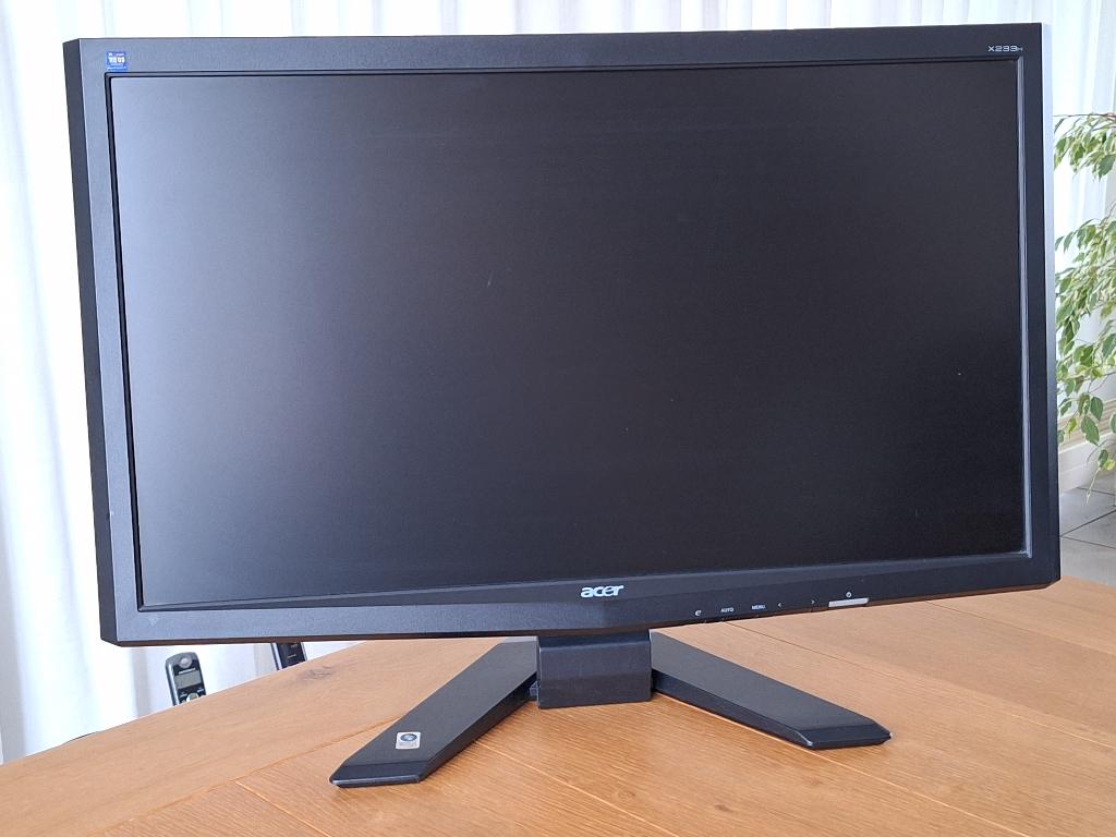 Acer LCD Monitor 23 inch, Ophalen, Gebruikt, Kantelbaar, Full HD