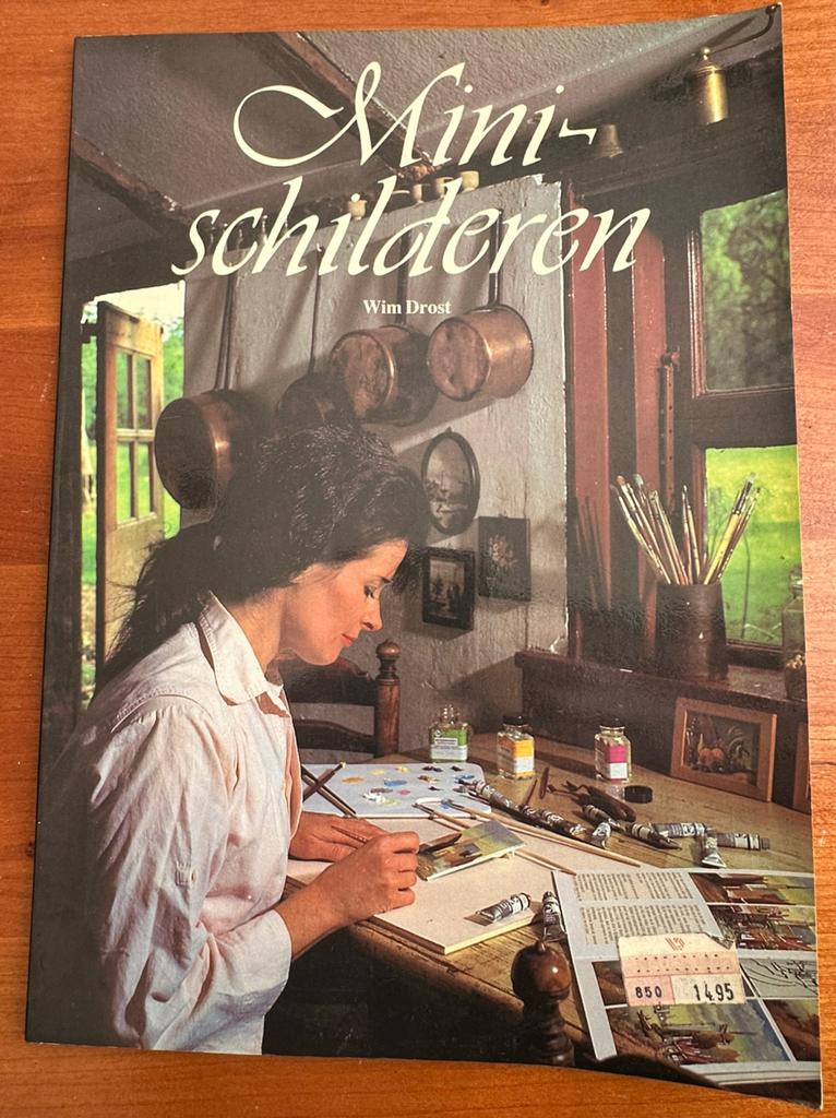 Mini Schilderen - Wim Drost (Koninklijke Talens), Boeken, Ophalen of Verzenden, Gelezen, Tekenen en Schilderen