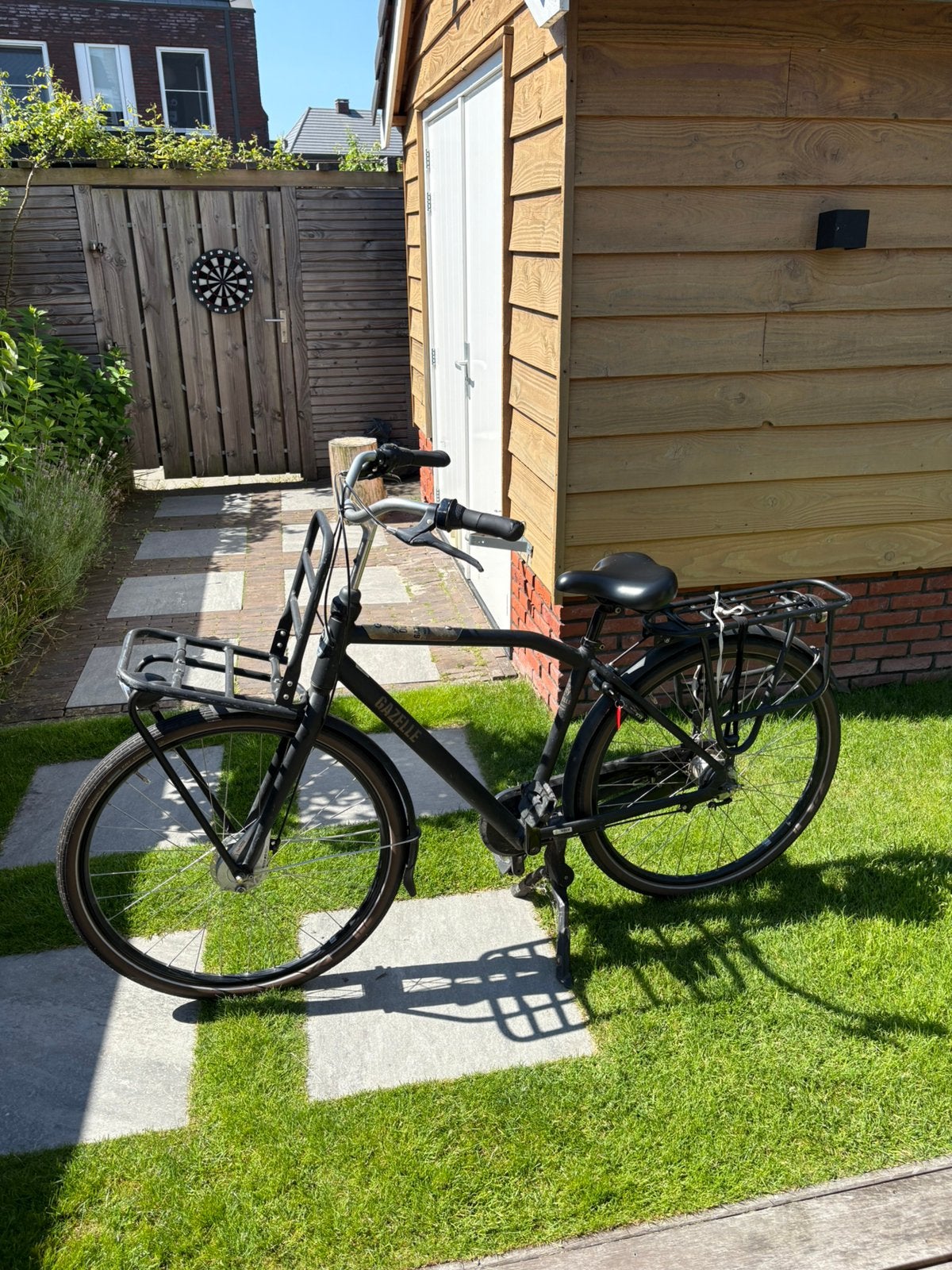 Gazelle heavy duty herenfiets, Fietsen en Brommers, Fietsen | Heren | Herenfietsen, Ophalen, Gebruikt, Gazelle