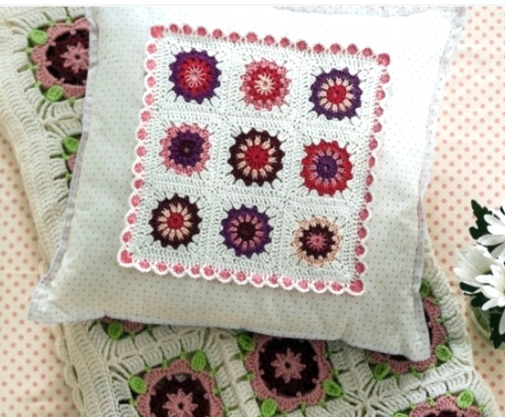 Granny squares - haken maak het met oma s vierkantjes - mooi, Verzenden, Zo goed als nieuw, Haken, Patroon of Boek