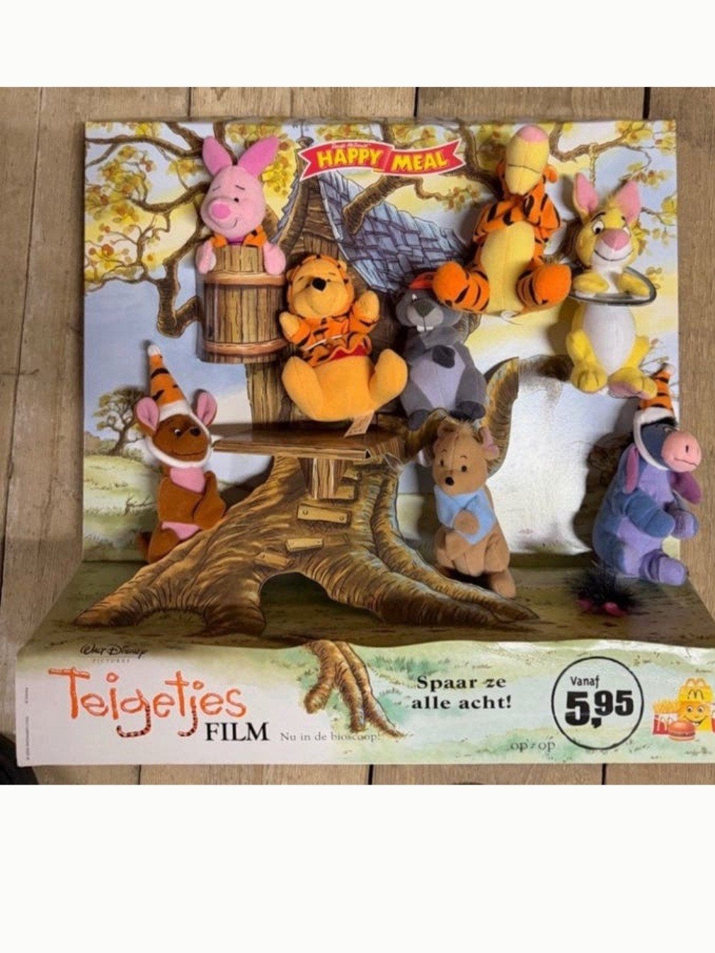 13 complete Happy Meal toonbank displays - verzamelitems, Kinderen en Baby's, Speelgoed | Overig, Ophalen of Verzenden, Nieuw