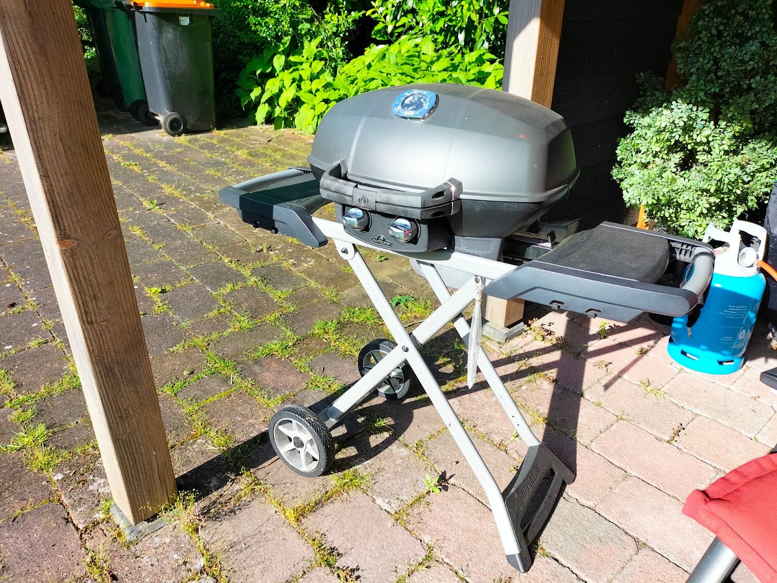 Napoleon TravelQ BBQ - Skottelbraai (excl. gasfles/slang), Ophalen, Gebruikt, Napoleon