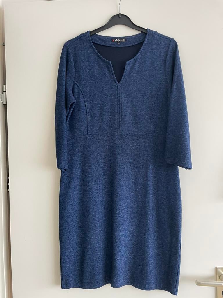 La Ligna jurk mast 38 blauw, Maat 38/40 (M), Blauw, Ophalen of Verzenden, Zo goed als nieuw