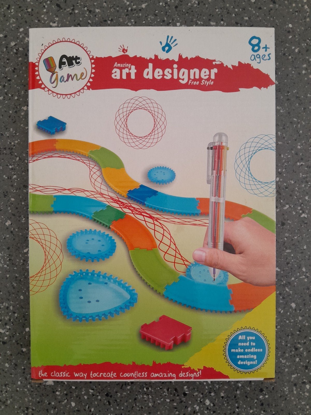 Spiragraph spirograaf spiraal spiro ~ nieuwe set, Ophalen of Verzenden, Nieuw, Knutselen