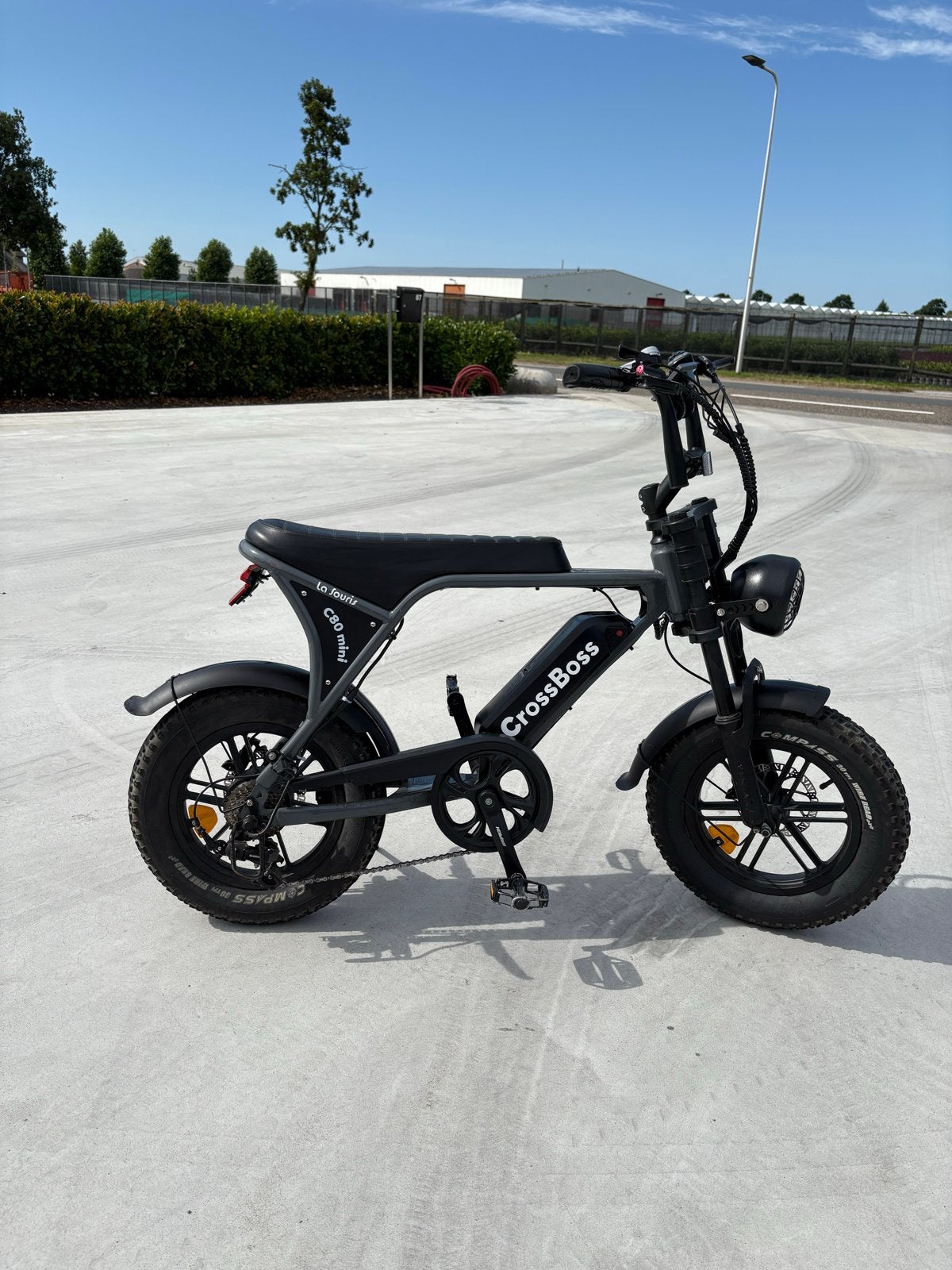 CrossBoss La Souris C80 Mini E-bike, Zo goed als nieuw, Minder dan 47 cm, 30 tot 50 km per accu, Ophalen