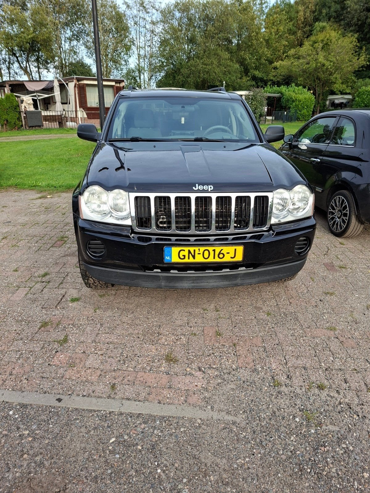 Jeep 2007 3.7 benzine Zwart slechts 262000km, Auto's, Jeep, Automaat, Beige, 201 pk, Zwart