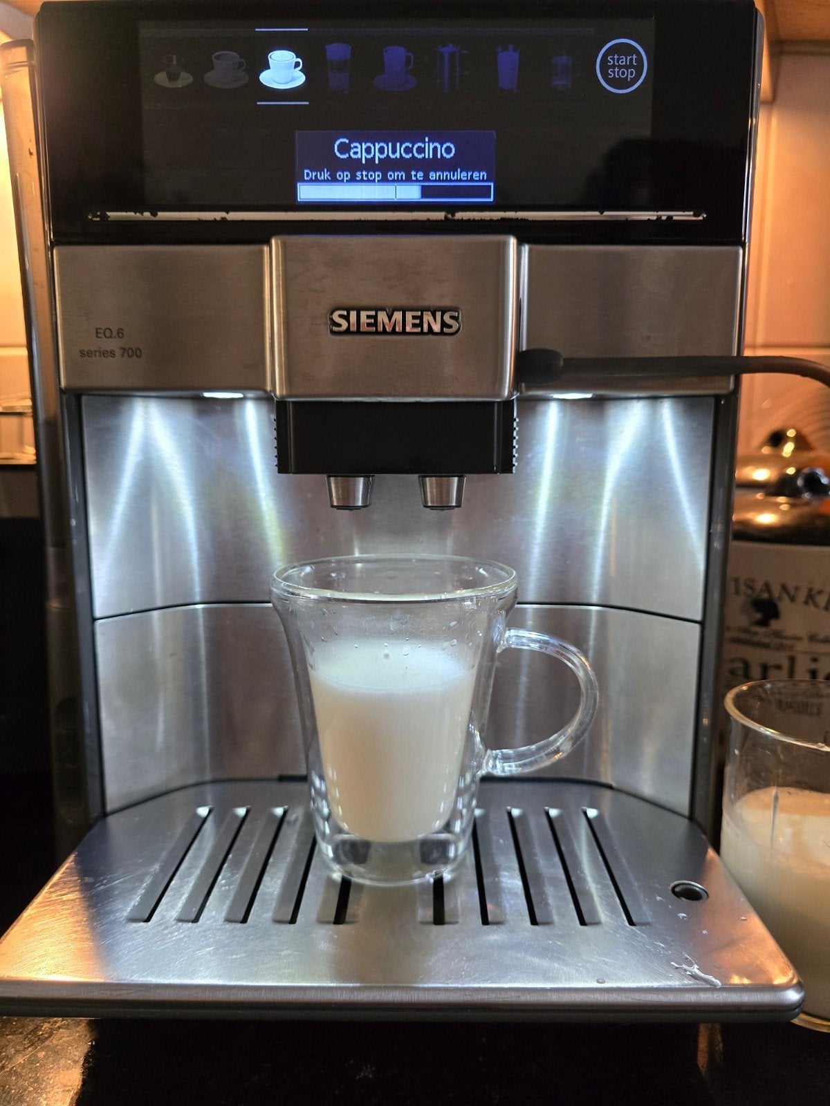 Siemens EQ.6 series 700 volautomatische koffiemachine, Witgoed en Apparatuur, Ophalen of Verzenden