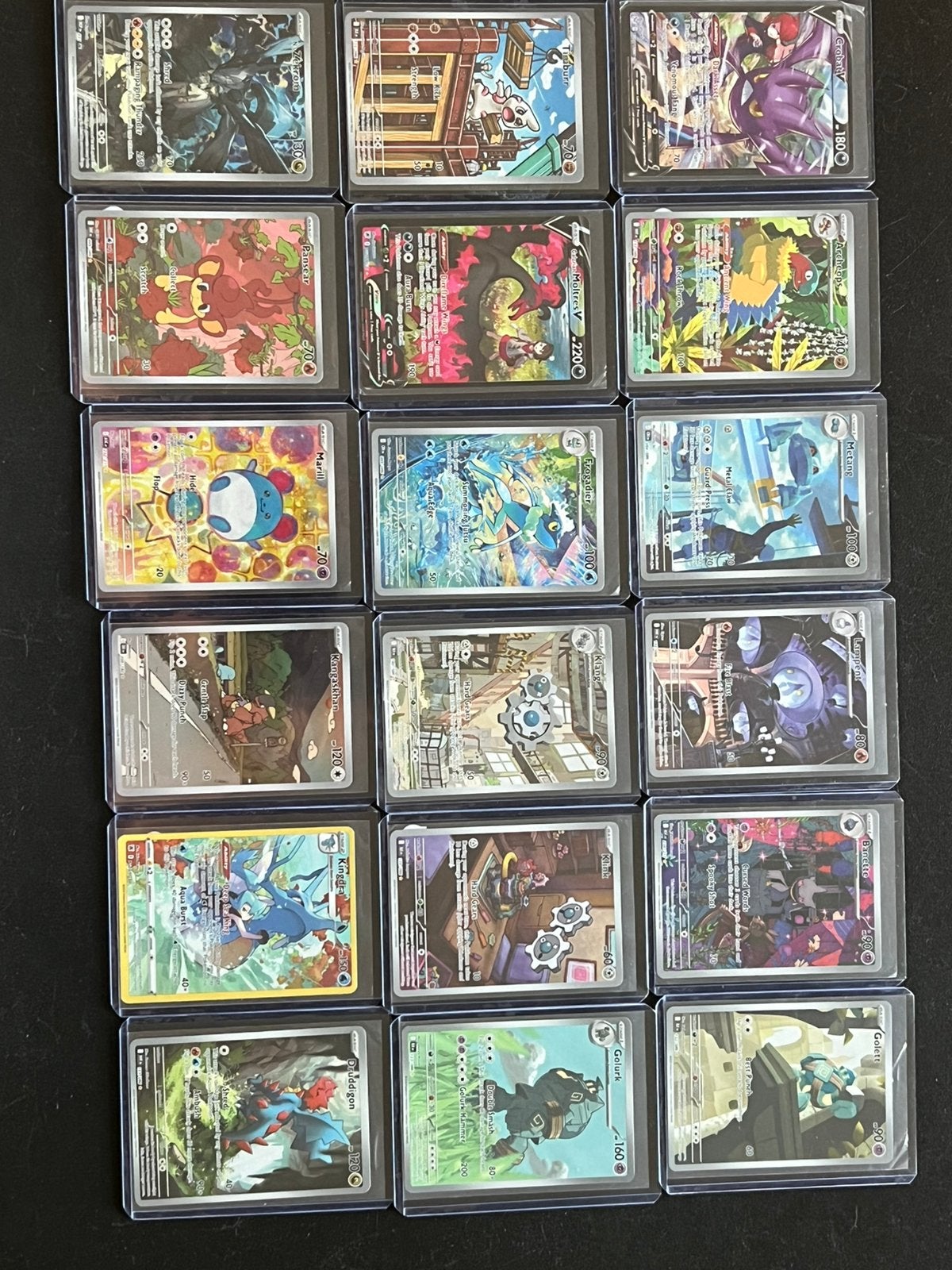 Pokemon kaarten ruil lees beschrijving, Ophalen of Verzenden, Zo goed als nieuw, Meerdere kaarten