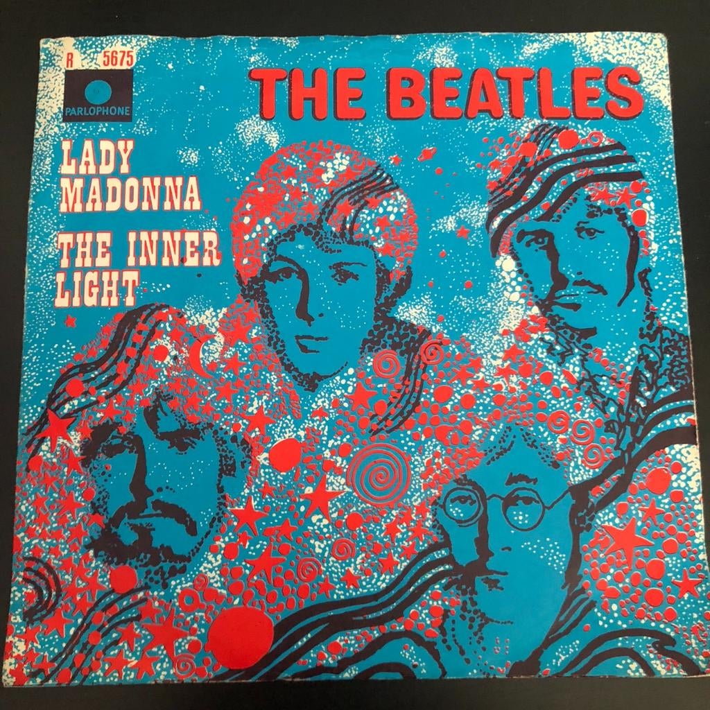 The Beatles - Lady Madonna Single, Cd's en Dvd's, Vinyl Singles, Ophalen of Verzenden, Zo goed als nieuw, 7 inch, Pop