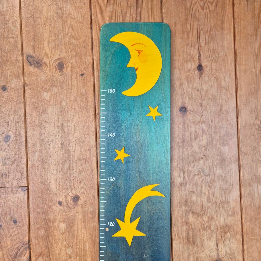 De Noest meetlat maan en sterren 150cm, Ophalen, Wanddecoratie