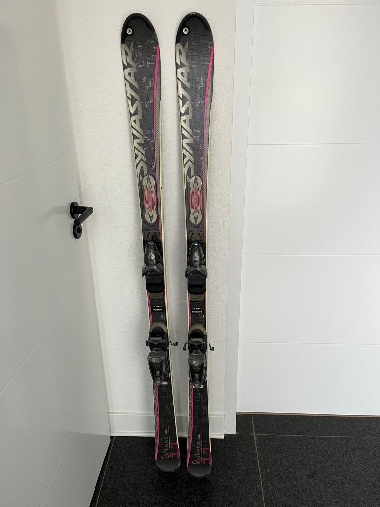 Hele fijne Dynastar dames ski's 156 cm, 140 tot 160 cm, Gebruikt, Skiën, Ski's