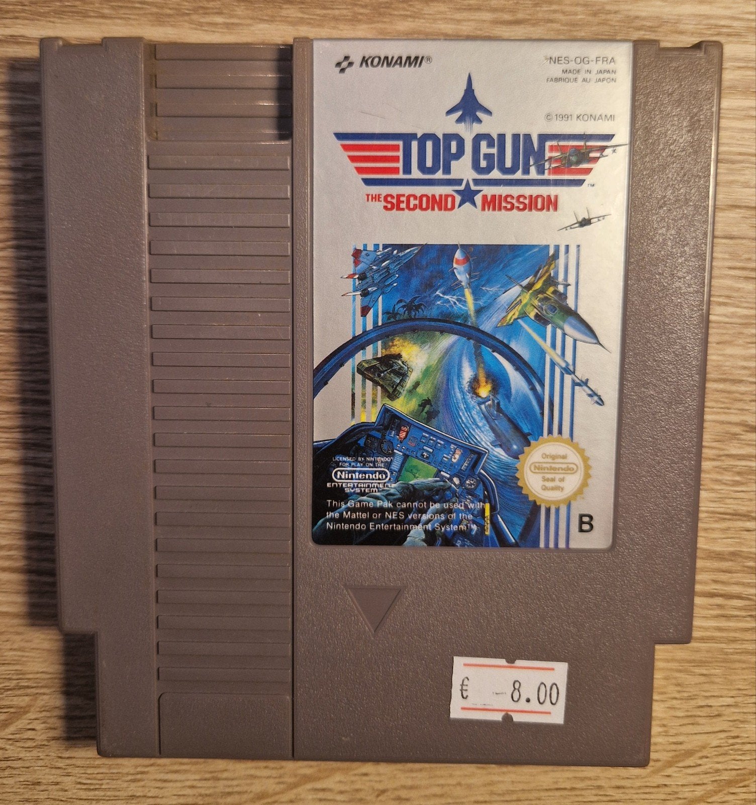 Top Gun Nintendo NES PAL B, Avontuur en Actie, 1 speler, Eén computer, Ophalen of Verzenden