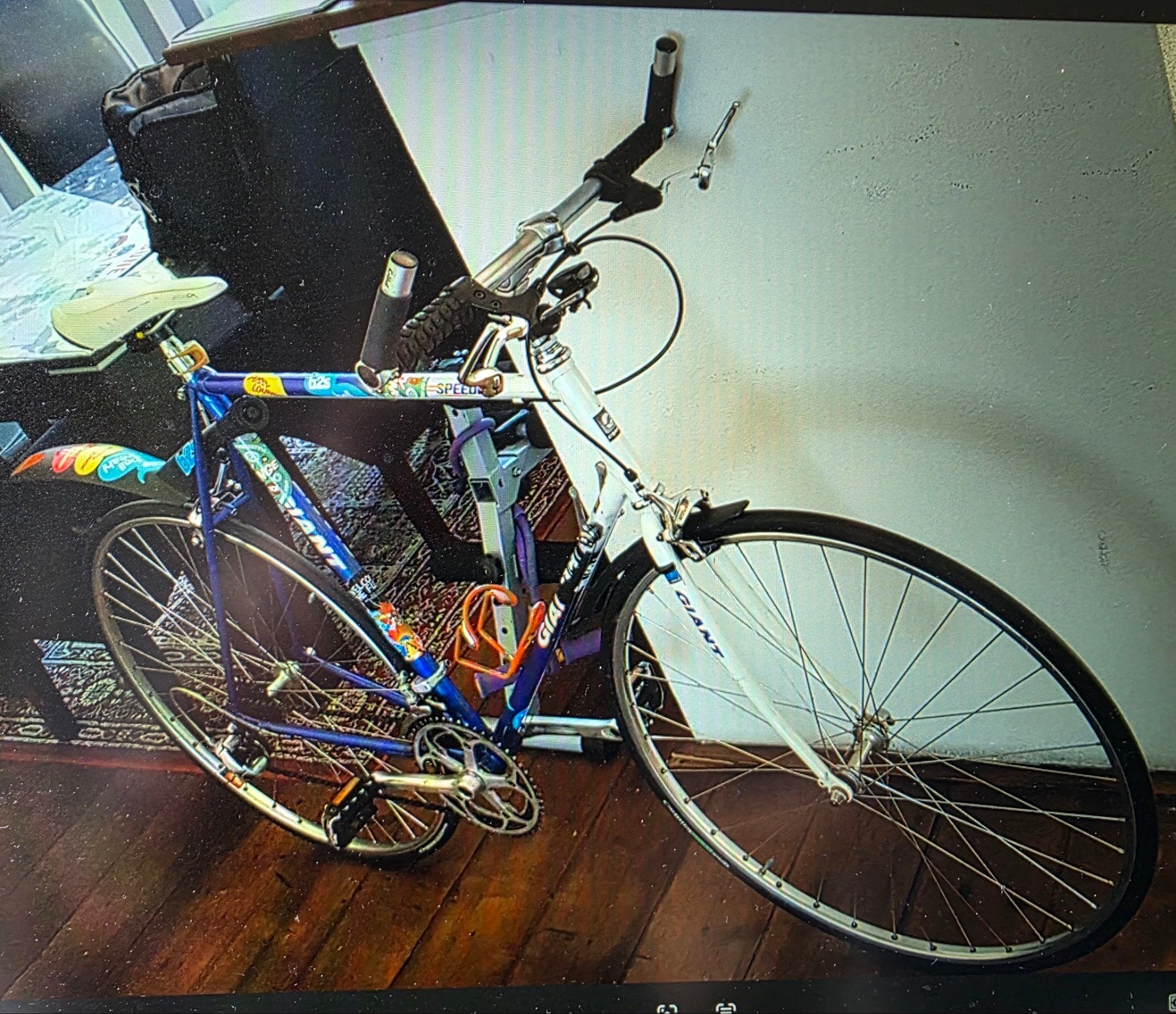 GIANT Racefiets, Ophalen