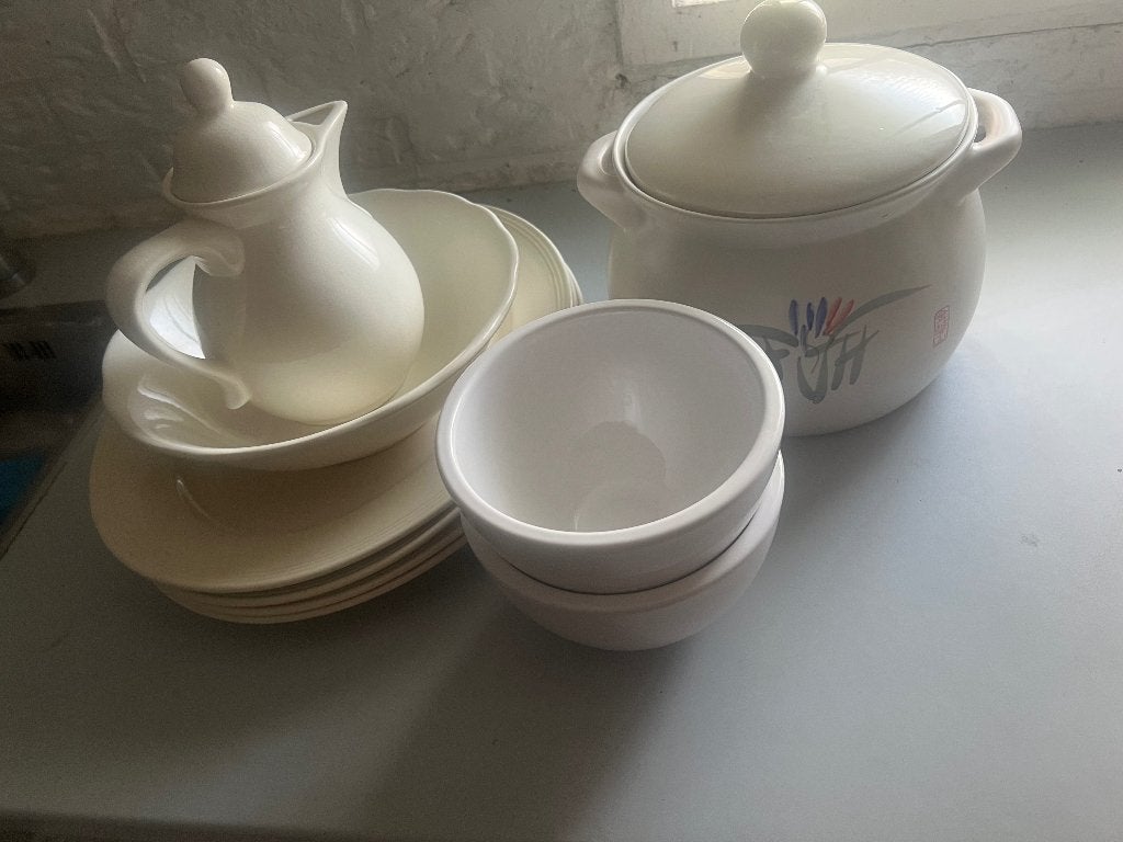 Keuken service, Huis en Inrichting, Keuken | Servies, Ophalen, Zo goed als nieuw, Bord(en), Overige stijlen