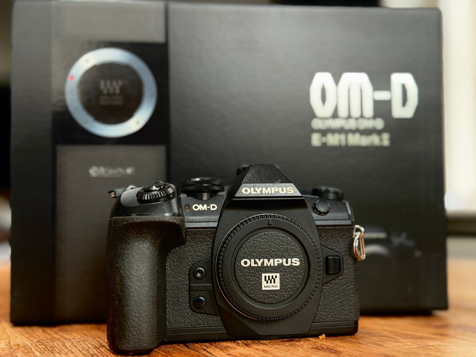 Olympus OM-D E-M1 Mark II Systeemcamera, Audio, Tv en Foto, Fotocamera's Digitaal, Ophalen, Beeldstabilisatie, Zo goed als nieuw