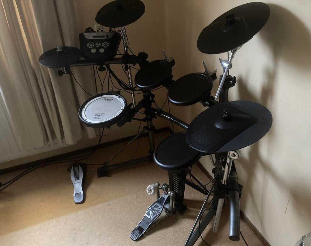 Electronisch drumstel van Roland, Ophalen, Gebruikt, Roland, Elektronisch