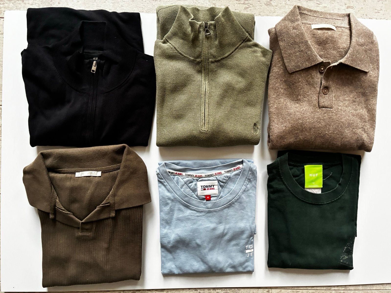 Kledingpakket heren maat S/M, Kleding | Heren, Ophalen of Verzenden, Gedragen, Maat 48/50 (M)