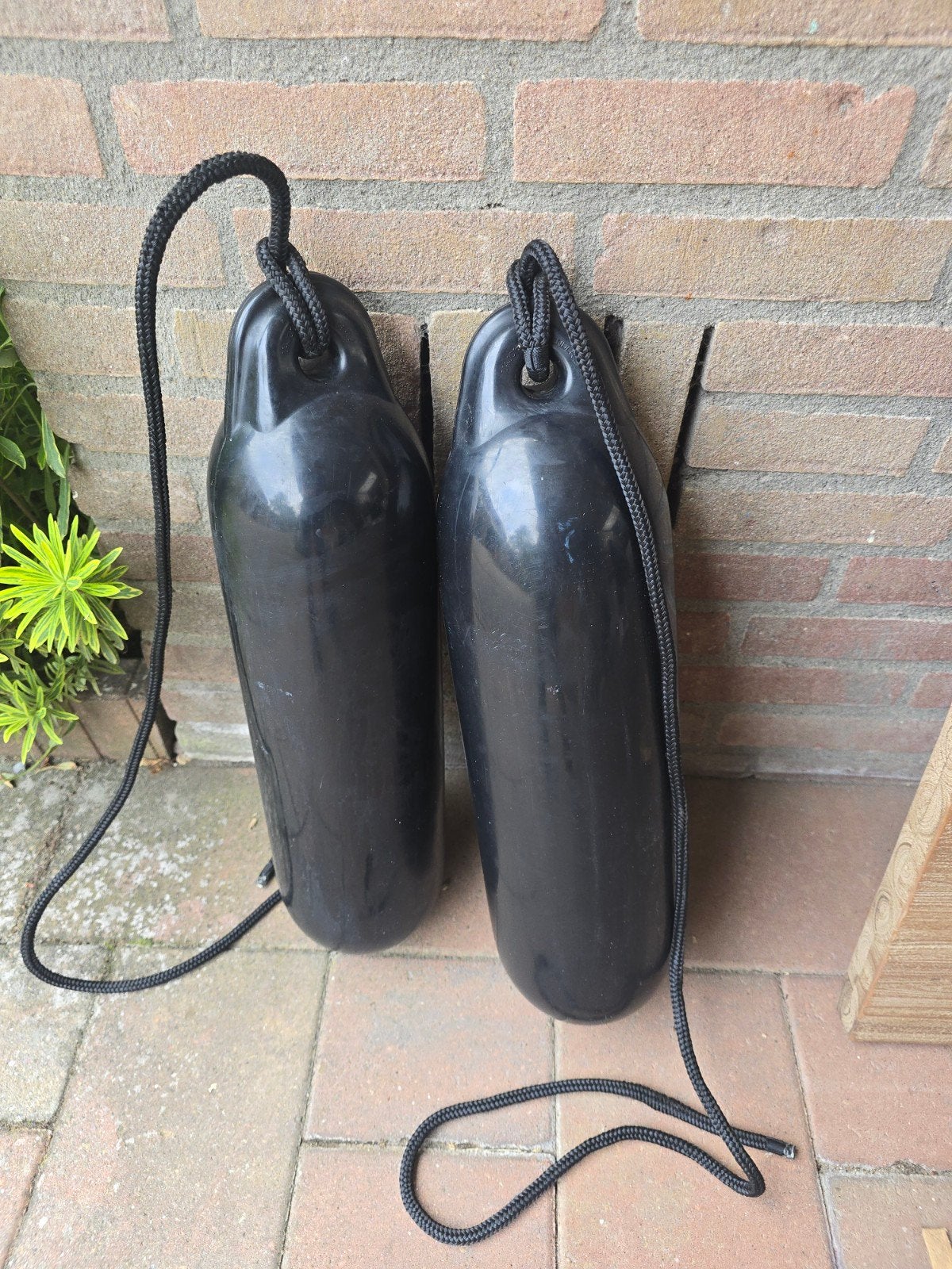 2 Majoni dropfenders 14 x 55 cm, Watersport en Boten, Ophalen, Gebruikt, Overige typen