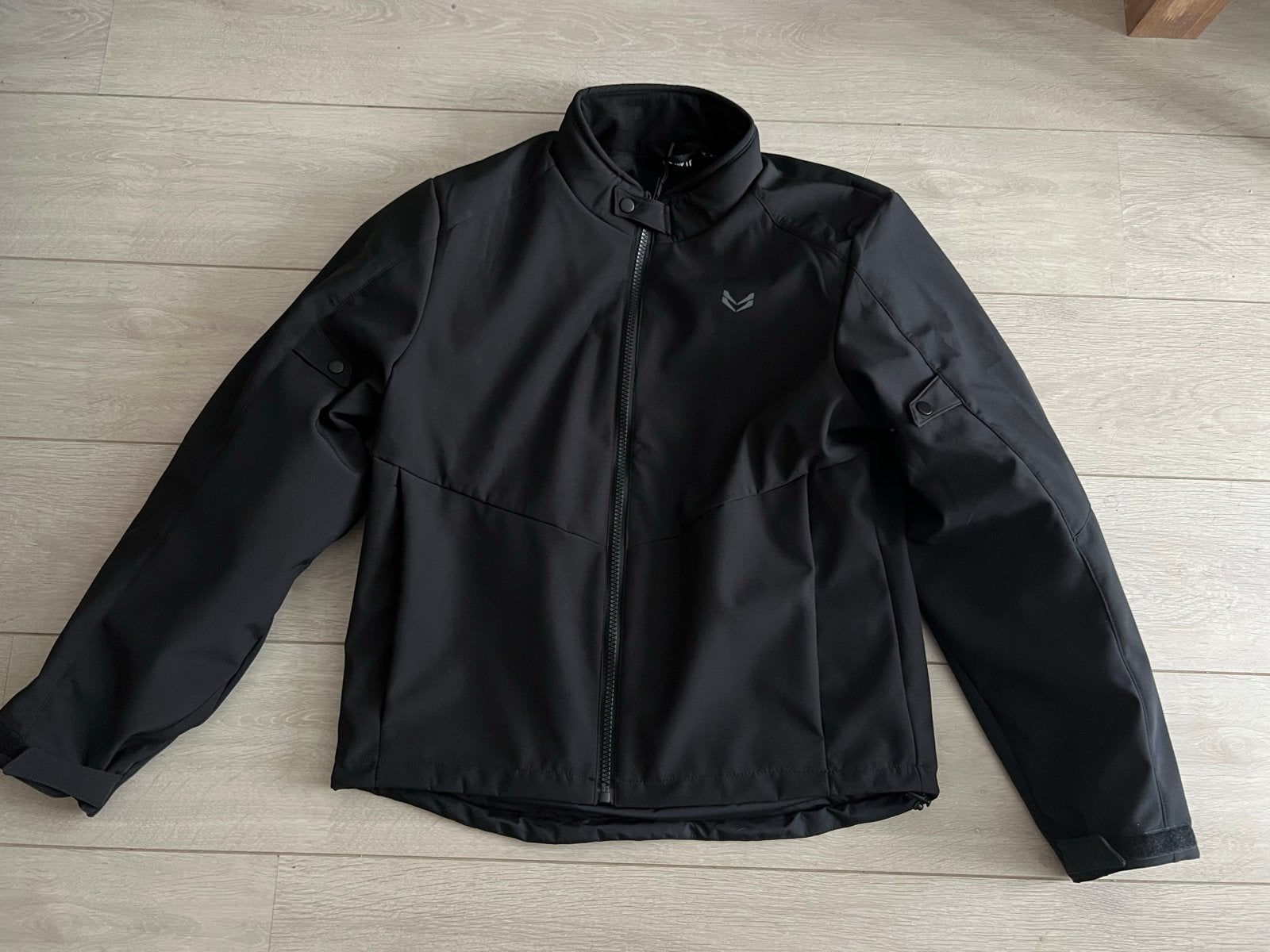 Crivit Zwarte Motorjas - Maat 54 (L/XL) NIEUW, Ophalen of Verzenden, Nieuw zonder kaartje, Heren, Jas | textiel