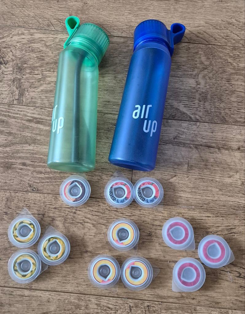Air Up flessen met diverse pods, Ophalen of Verzenden, Zo goed als nieuw