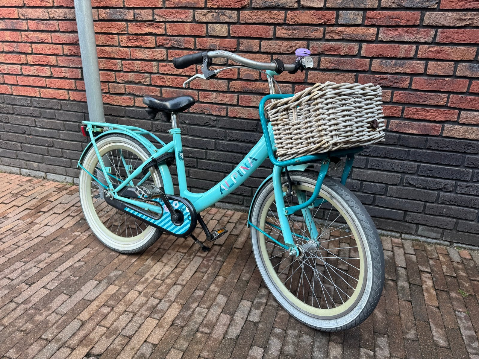 Alpina fiets 22 inch - Gebruikt, met beschadigingen, Fietsen en Brommers, Ophalen, Gebruikt, 22 inch