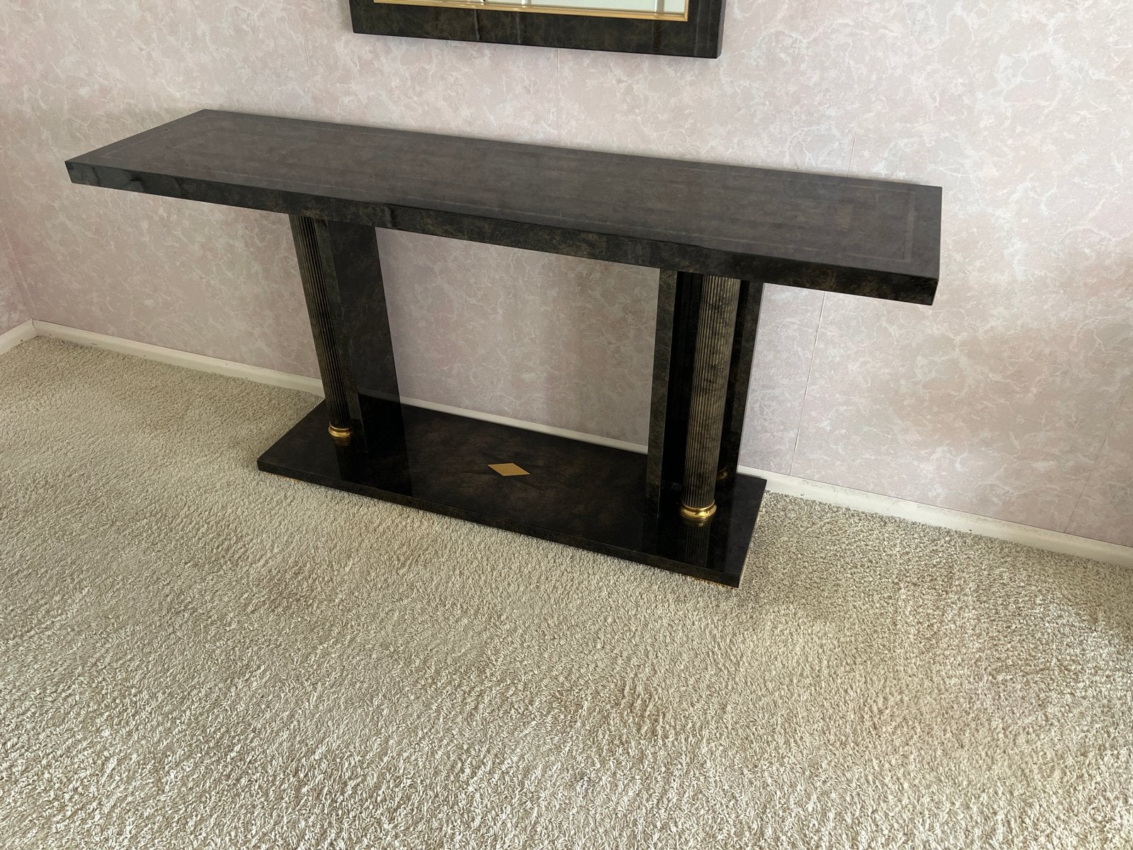 Luxe Console Tafel, Ophalen, 100 tot 150 cm, Tot twee personen, Zo goed als nieuw