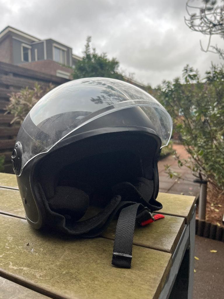 Scooter helm, Ophalen, Gebruikt