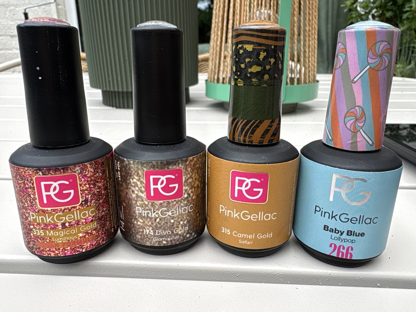 Pink Gellac nagellak - 4 stuks nieuw, Ophalen of Verzenden, Nieuw, Overige typen