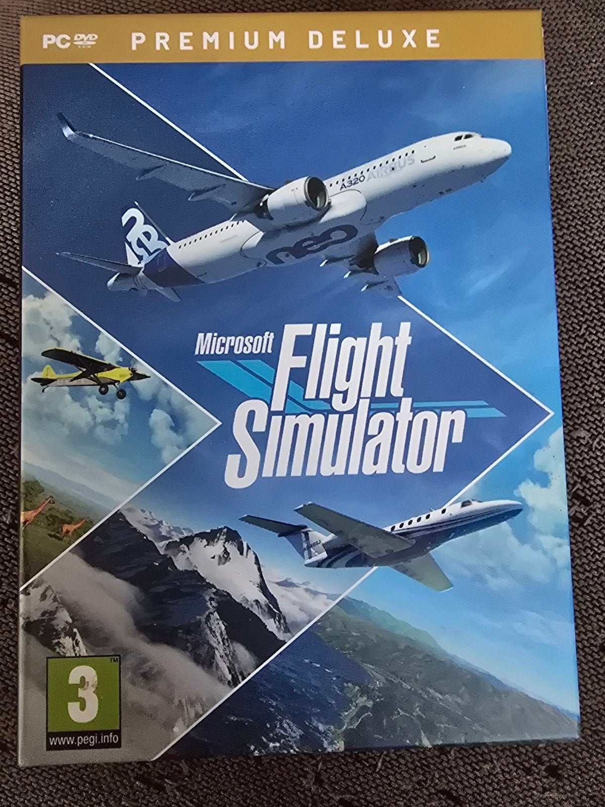 Microsoft Flight Simulator Premium Deluxe PC DVD, Online, 1 speler, Ophalen of Verzenden, Zo goed als nieuw