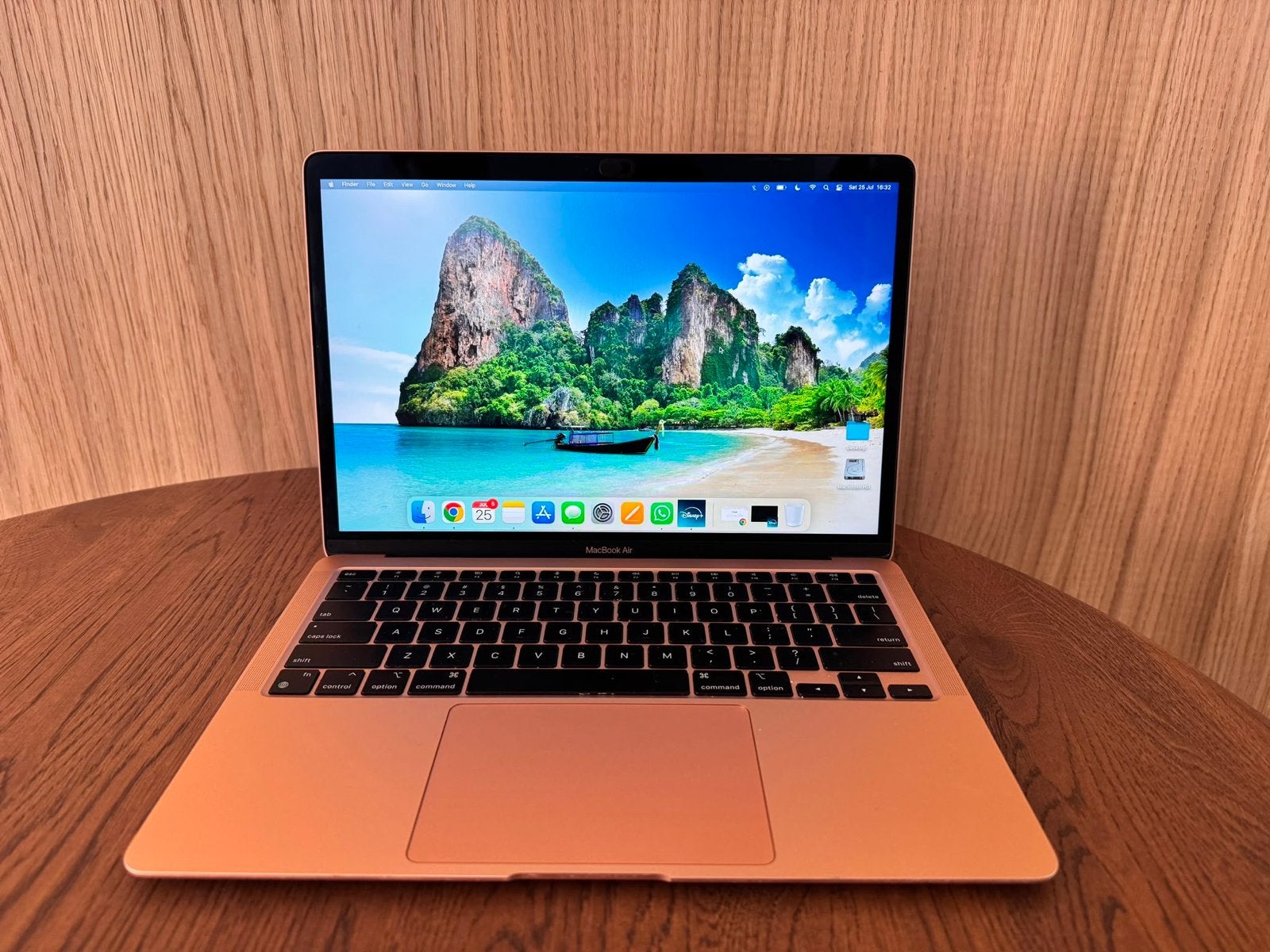 Apple MacBook Air 13 inch 2020 - Rose Gold, Ophalen, 256 GB, 2 tot 3 Ghz, Qwerty