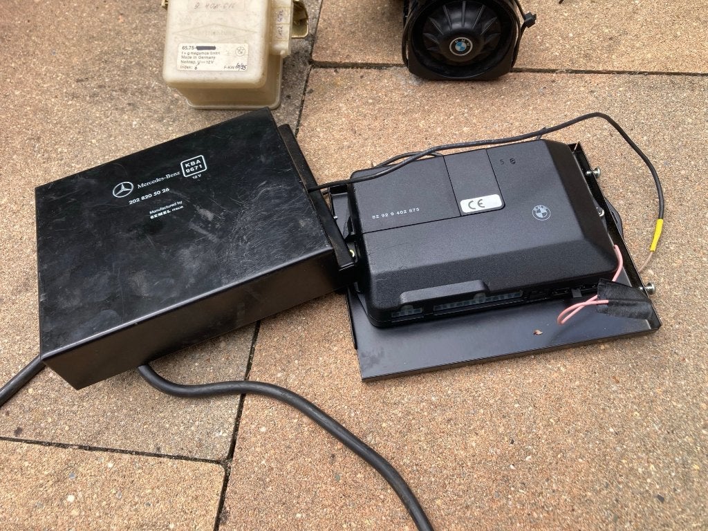 Origineel BMW alarm en startonderbreker met toebehoren, Auto-onderdelen, Ophalen of Verzenden, Gebruikt, BMW
