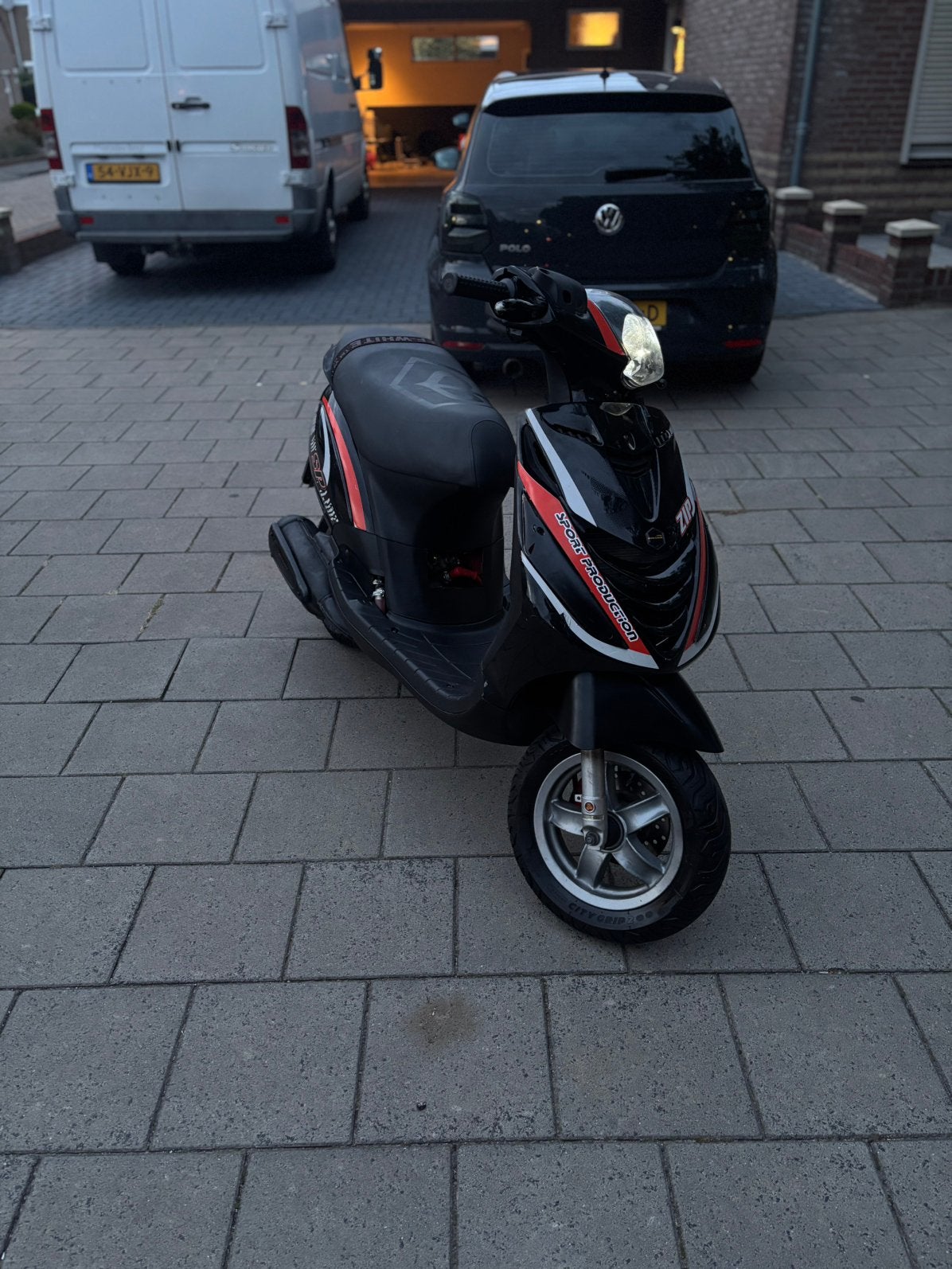Piaggio zip 172cc LC, Ophalen, Tweetakt, Maximaal 45 km/u, Zip