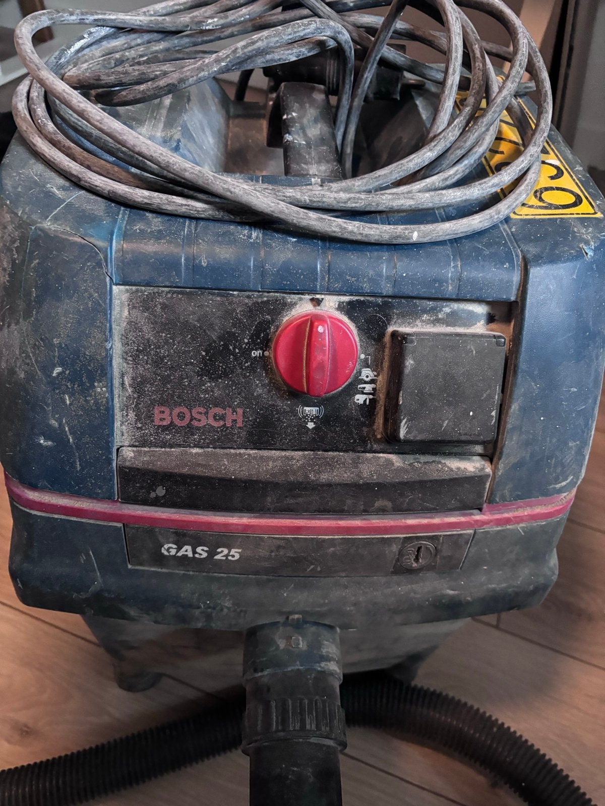 Bosch GAS 25 Bouwstofzuiger - Gebruikt, werkt perfect, Ophalen, Gebruikt, Waterstofzuiger