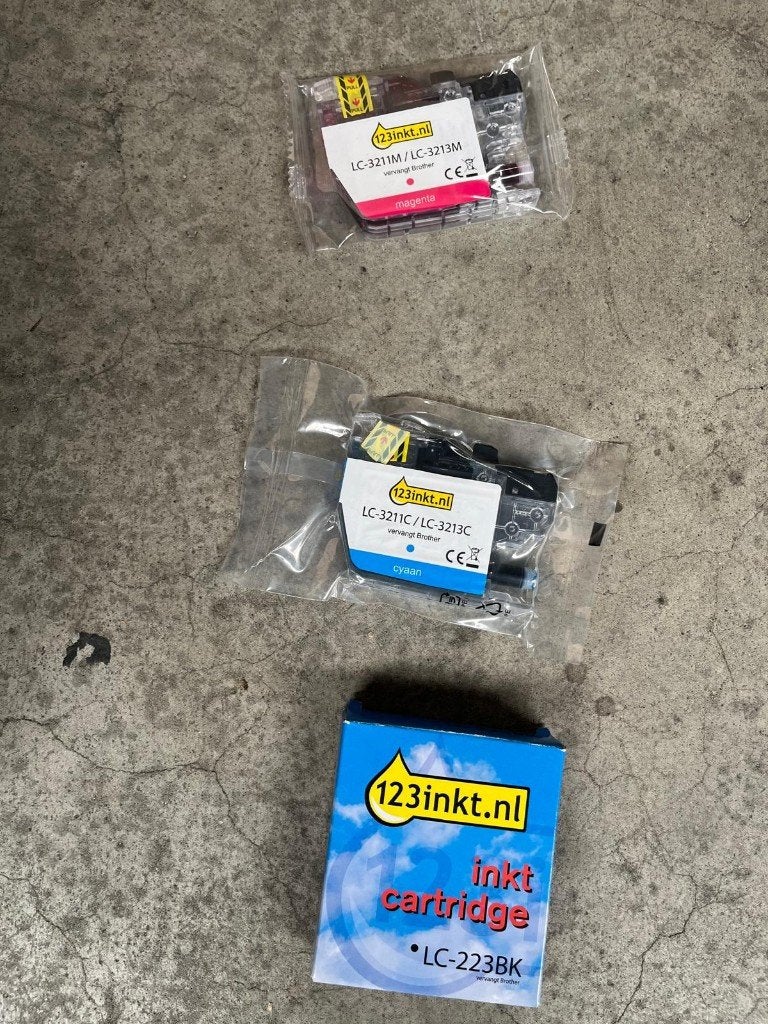 Partij 123inkt huismerk toners cartridges Nieuw HP Brother, Computers en Software, Printerbenodigdheden, Ophalen of Verzenden