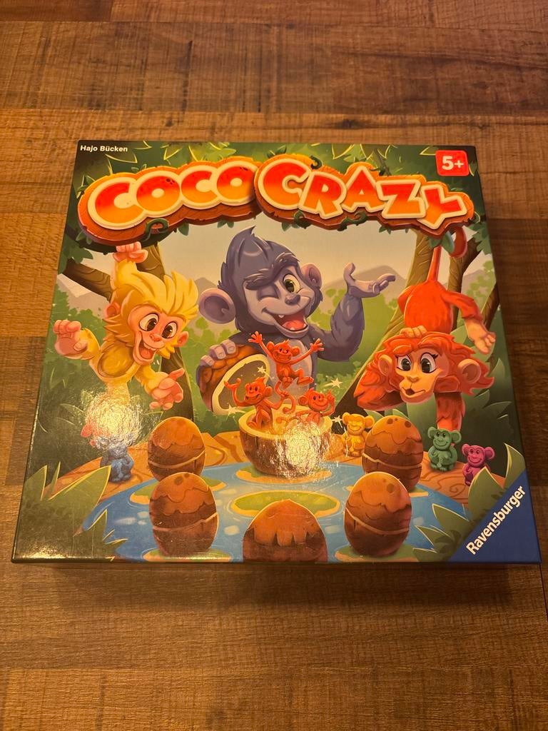 Coco Crazy bordspel van Ravensburger, Drie of vier spelers, Ophalen of Verzenden, Gebruikt