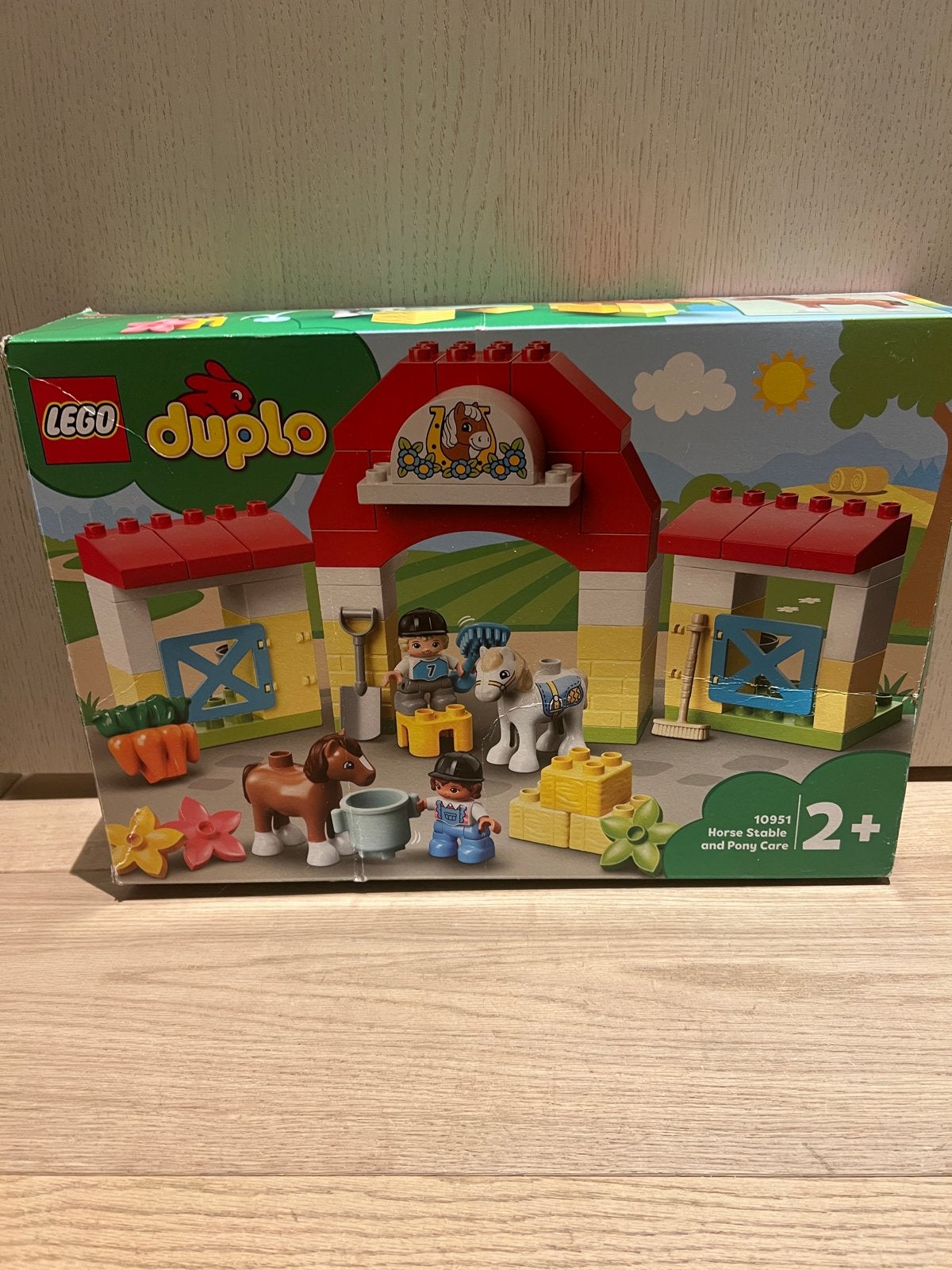 Lego Duplo 10951 Paardenstal boerderij, Overige thema's, Ophalen of Verzenden, Zo goed als nieuw, Compleet