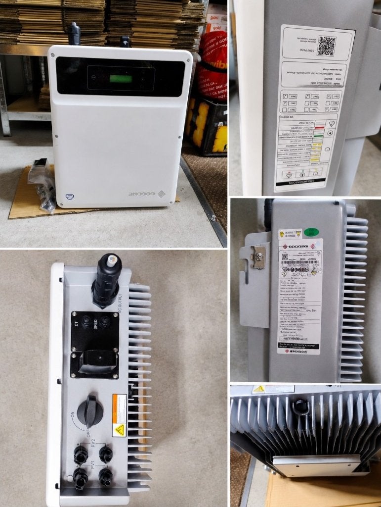 GoodWe GW5000D-NS Omvormer 5 kW – 1-fase – Zeer goede staat, Ophalen, Zo goed als nieuw