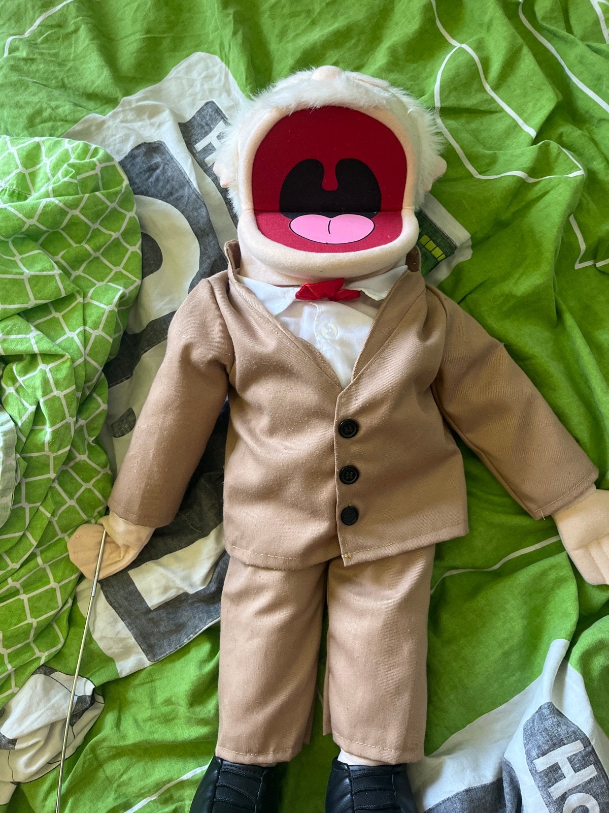 Oude man handpop in goede staat, Ophalen of Verzenden, Gebruikt, Overige typen