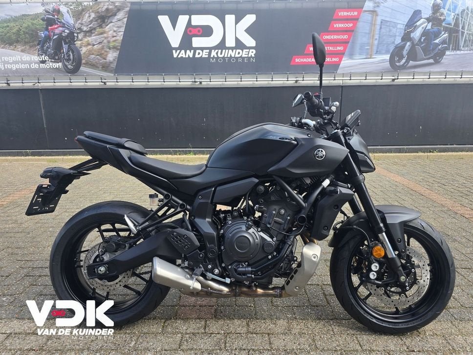 YAMAHA MT 07 ABS 35KW UIT VOORRAAD LEVERBAAR, 2 cilinders, Bedrijf, Onbekend, Meer dan 35 kW