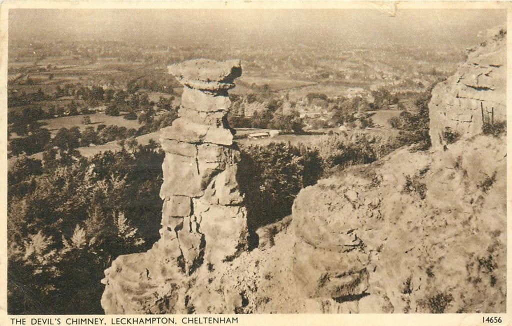 701-462-031 Cheltenham Devil s Chimney Leckhampton, Verzenden, Voor 1920, Engeland