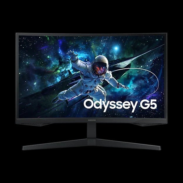Odyssey G5 27 inch Curved VA Monitor voor films en games, Computers en Software, Monitoren, VA, Ophalen of Verzenden, Zo goed als nieuw