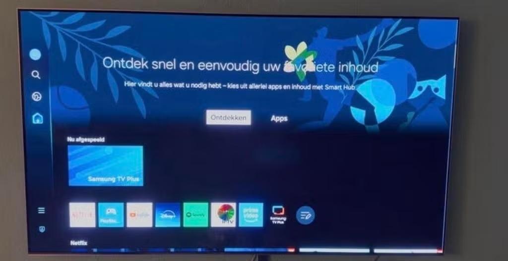 Samsung OLED 65S95B, Ophalen, OLED, Zo goed als nieuw, 100 Hz