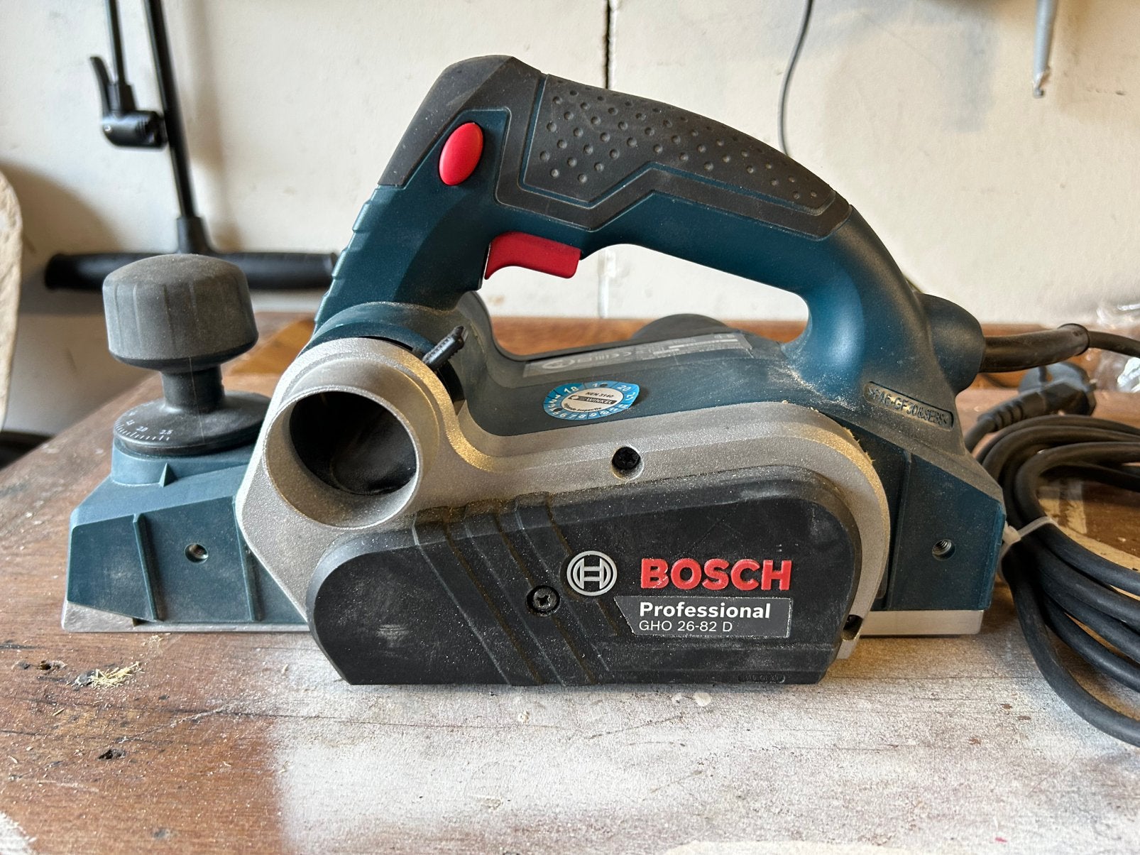 Bosch Professional GHO 26-82 D schaafmachine 710W, Doe-het-zelf en Verbouw, Ophalen of Verzenden, Zo goed als nieuw