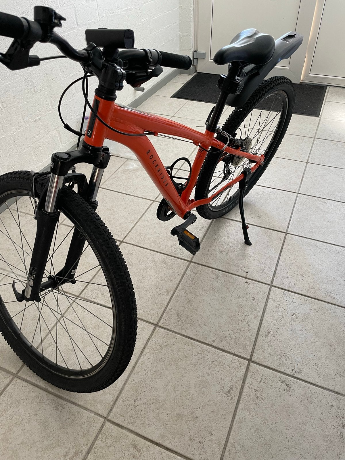 Rockrider Mountainbike - Oranje - gebruikt, Fietsen en Brommers, Fietsen | Mountainbikes en ATB, Gebruikt, Hardtail, 49 tot 53 cm