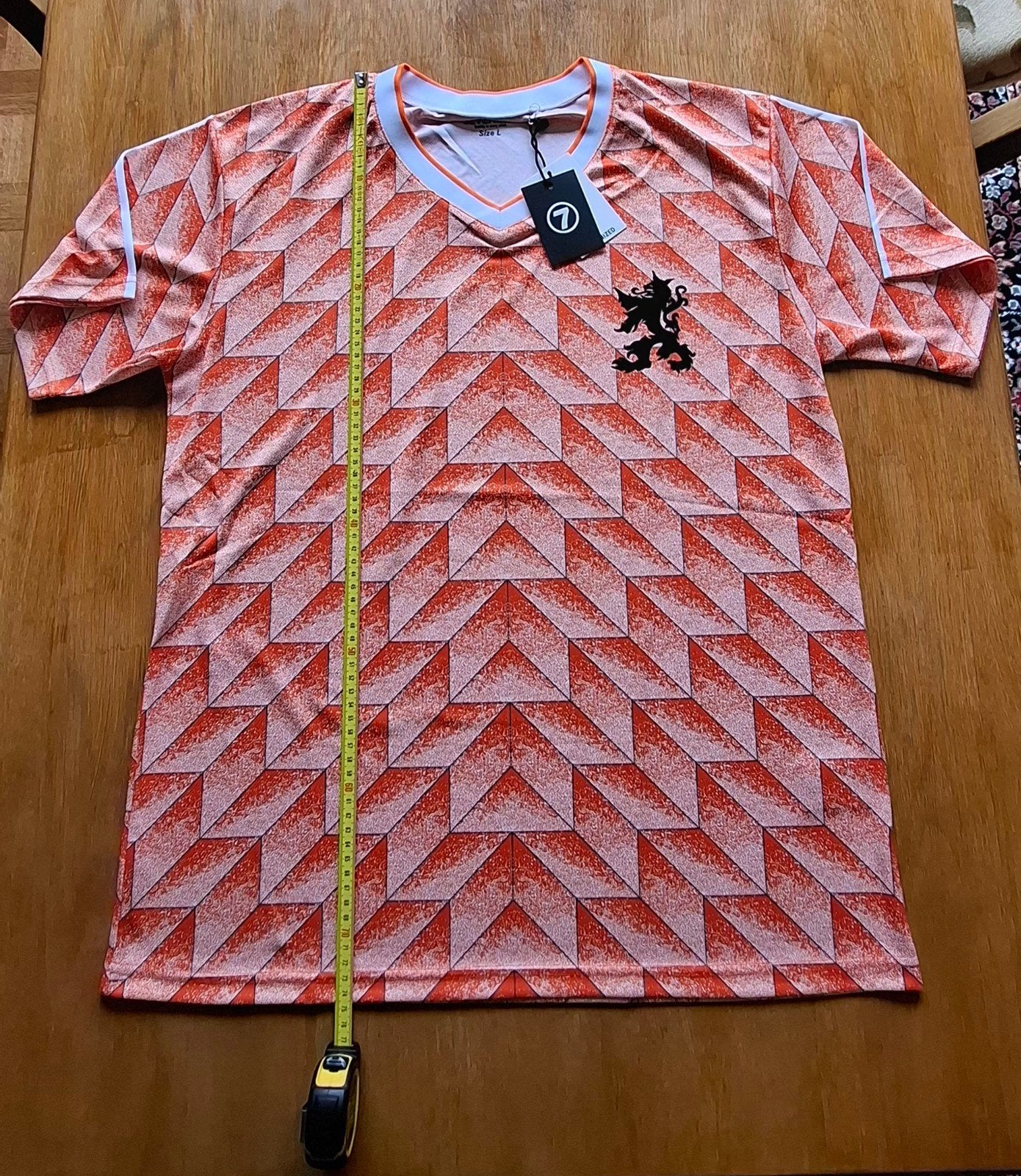 Sevenized Oranje voetbalshirt - Maat L - Nieuw, Ophalen of Verzenden, Nieuw, Shirt