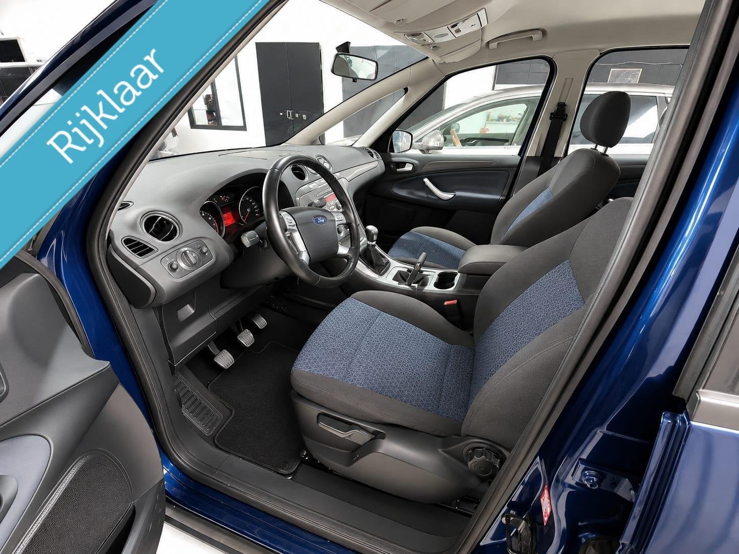 Ford S-Max 2.0 - 7 Persoons/1 Eig/Airco/146 PK/Isofix/Nw Apk, Auto's, Ford, Voorwielaandrijving, 145 pk, Stof, Gebruikt