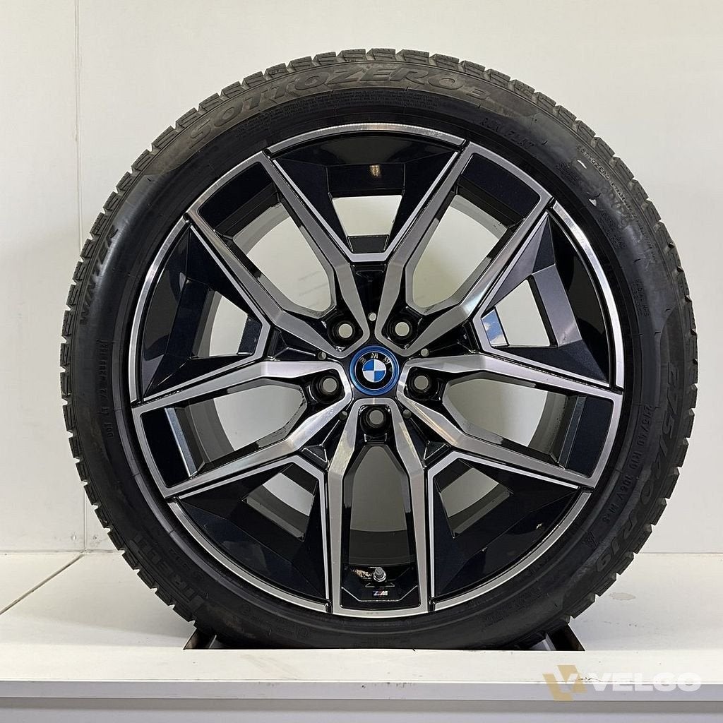 BMW 5 SERIE G60 I5 G60 SET VELGEN + WINTERBANDEN 19 INCH ORI, 19 inch, -, -, Banden en Velgen